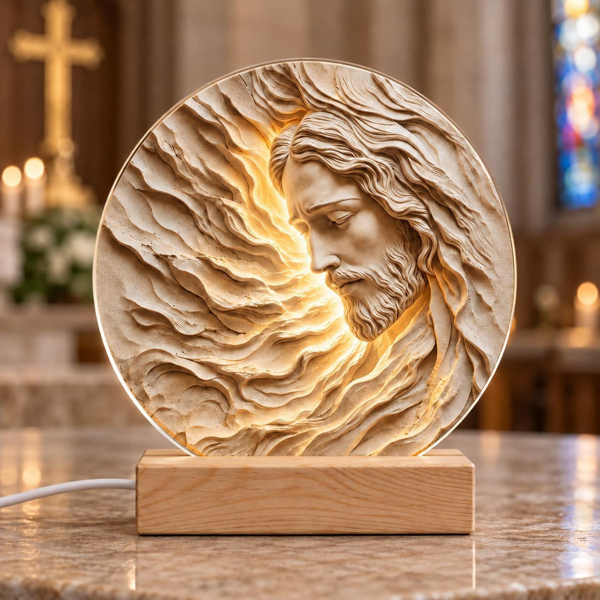Jesus LED night light